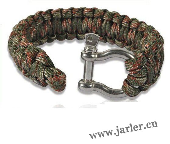 adjustable buckle paracord bracelet, 63A23