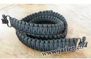 Adjustable Paracord Rifle Coyote & Woodland Camo Sling Gun Strap With Swivels